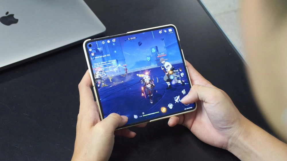 OPPO Find N3 chiến game mượt mà với chip Snapdragon 8 Gen 2.